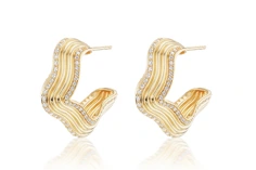 6 Top Jewelry Trends For 2024 7 jewelry trends for 2024 022124 0005 hoops sorellina marea hoops in 18 karat gold with diamonds 2
