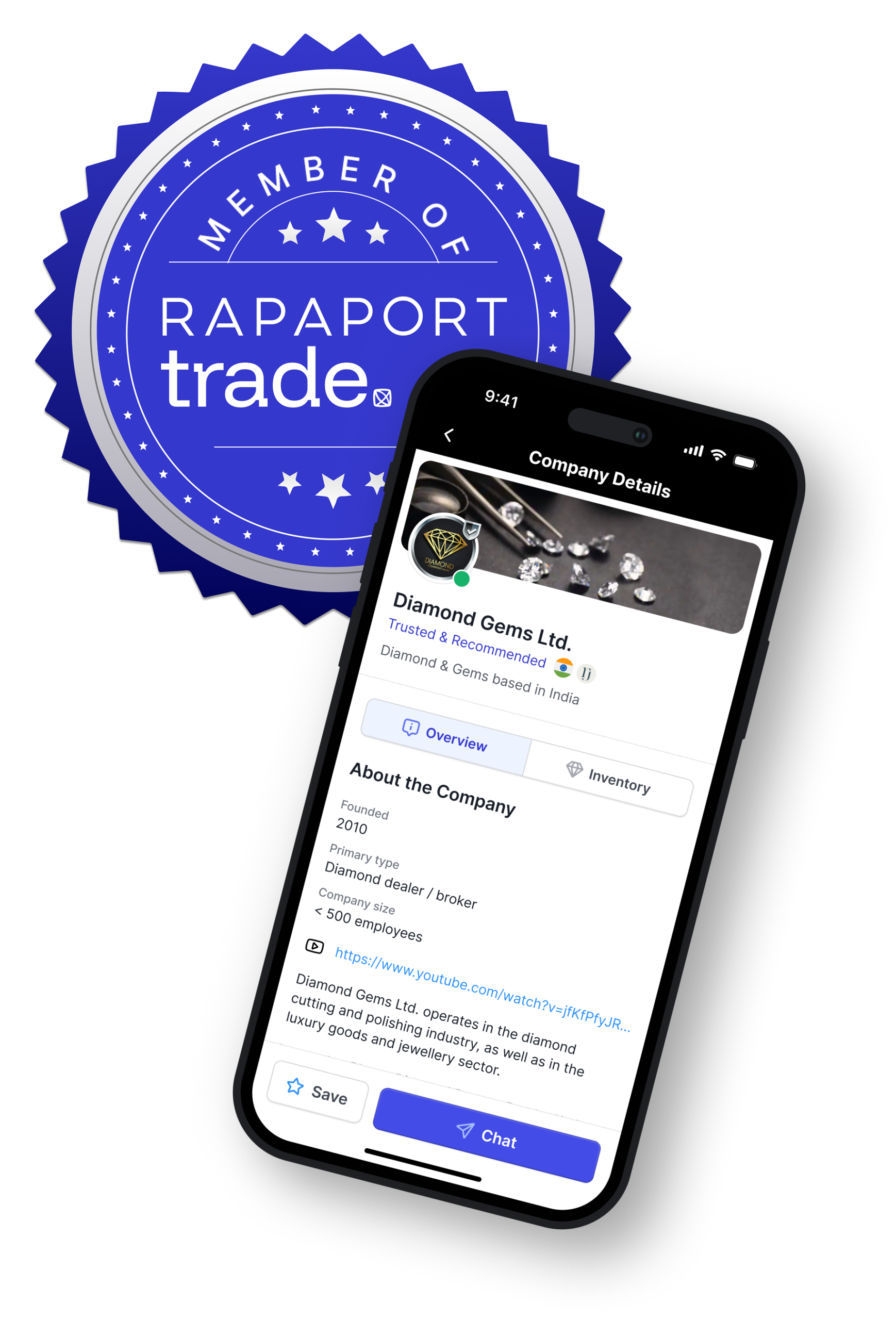 Buy with confidence from trusted suppliers mobile screen