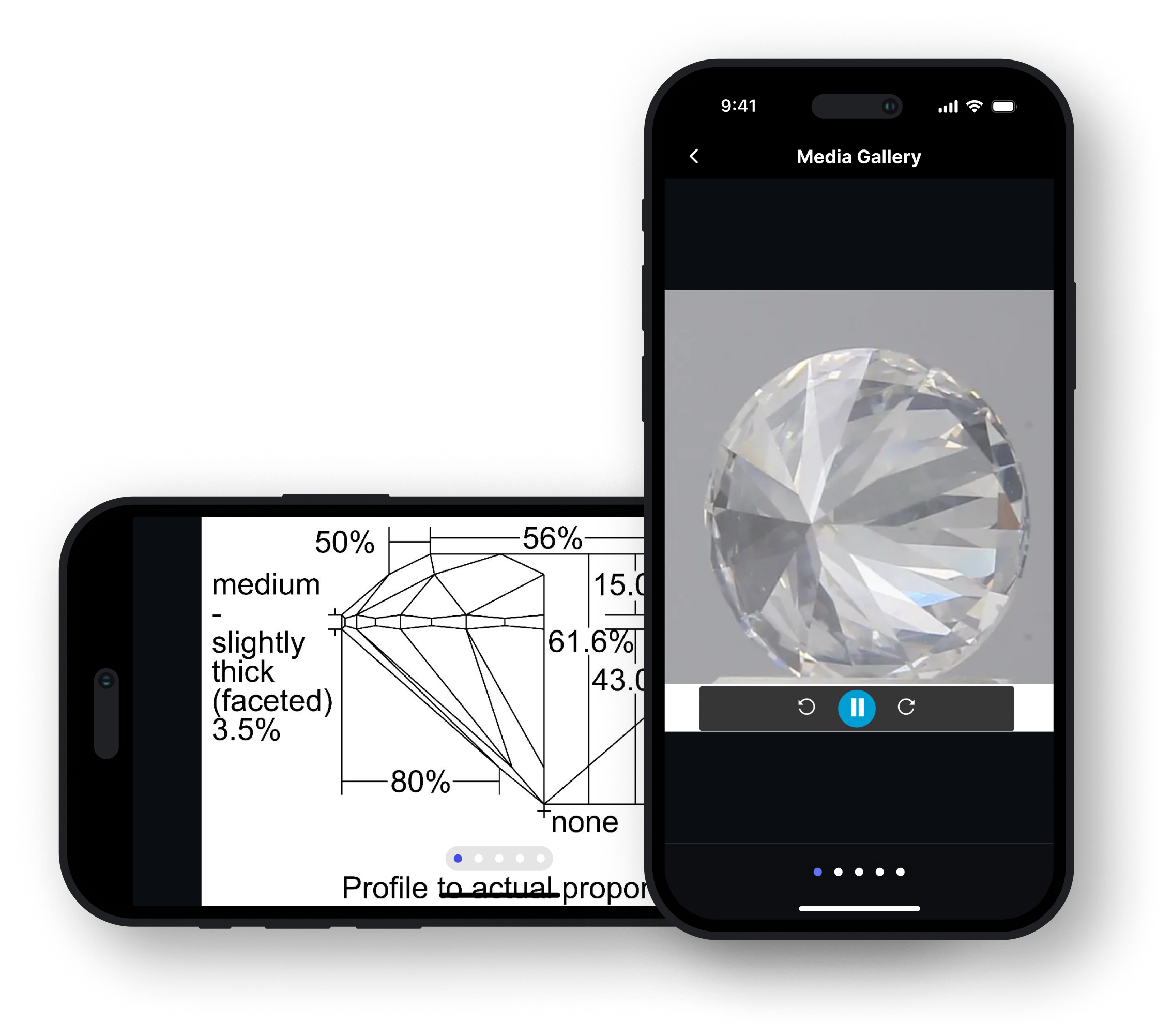 Inspect every stone before you buy mobile screen