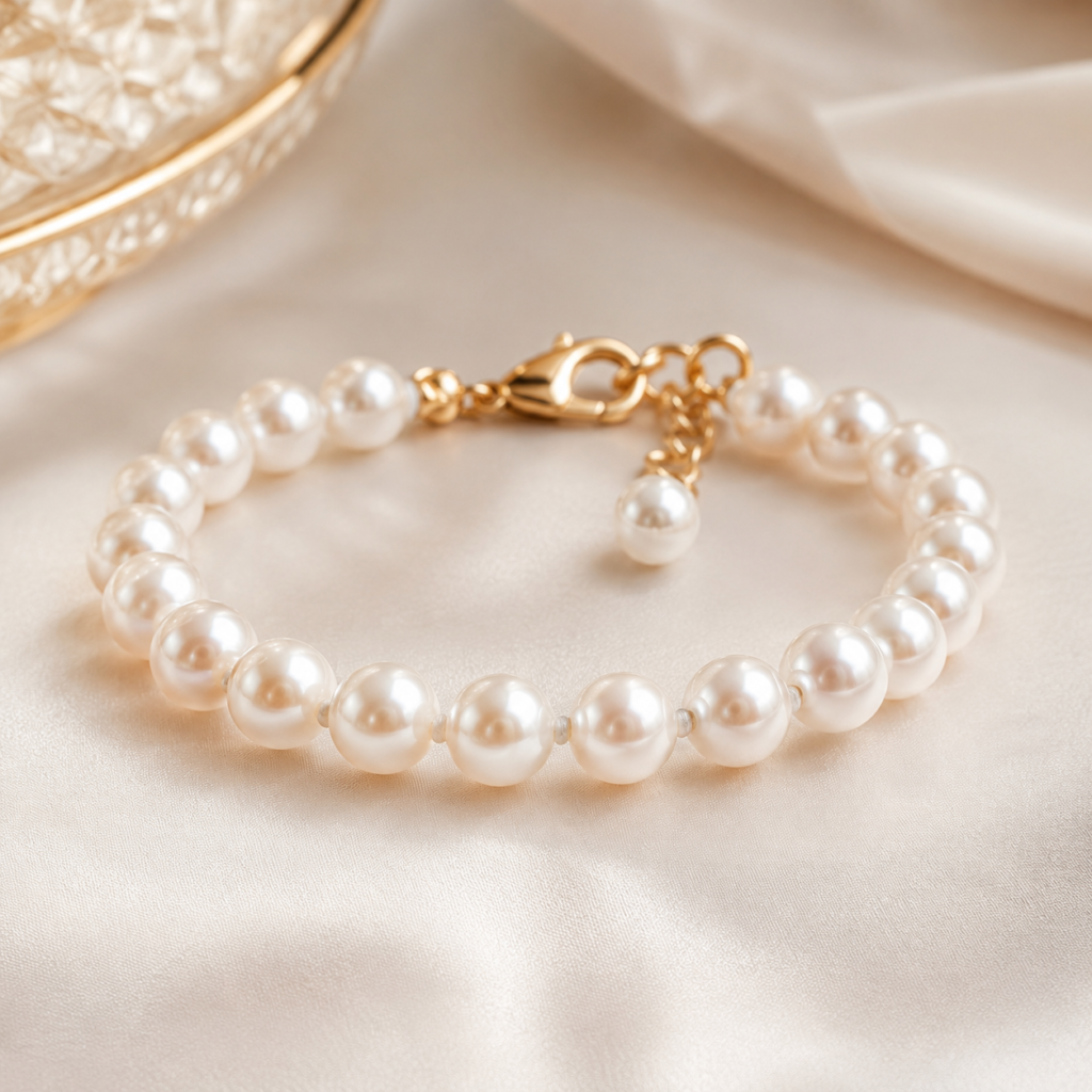 June Birthstone Guide for Retailers – Pearl, Moonstone & Alexandrite 2 Pearl bracelet image