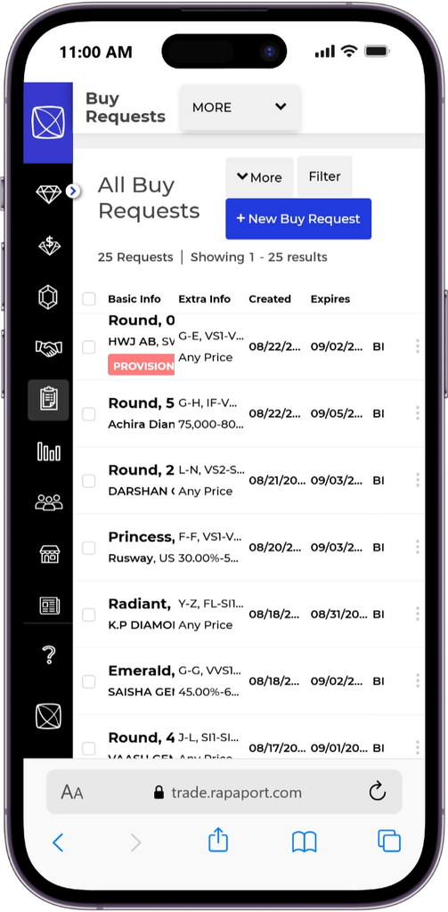 The Rapaport Trade Seller Playbook: 5 Tools to Move More Stones 4 Buy Requests