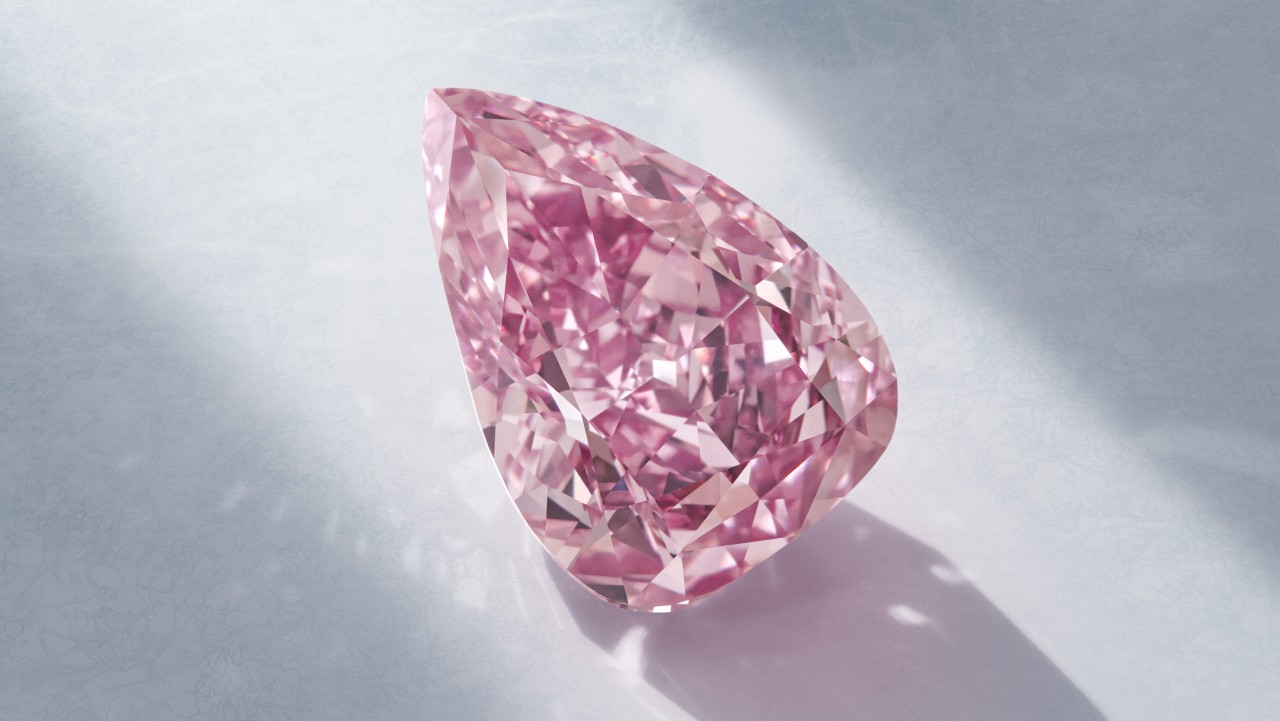 The Fortune Pink diamond. (Christie’s)