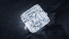 The 41.36-carat Graff diamond ring. (Christie’s)