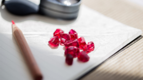 Rubies from the Montepuez mine in Mozambique. (Gemfields)