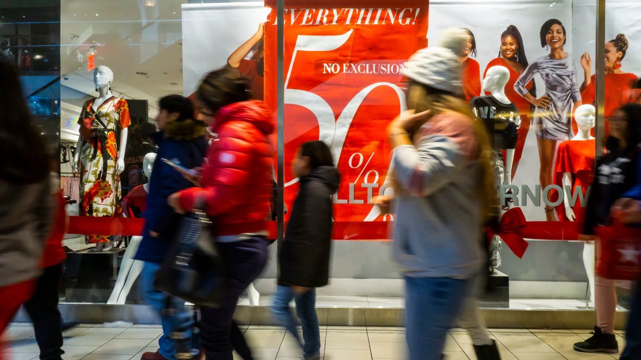Sensormatic US retail holiday shopping credit Shutterstock