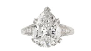 Skinner auctions diamond ring