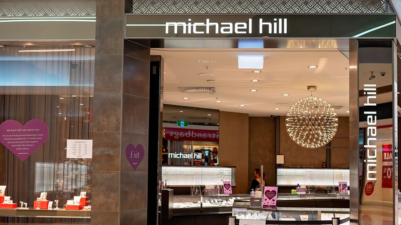 Sales increased 11% in latest fiscal half as jeweler cut back on discounting.
