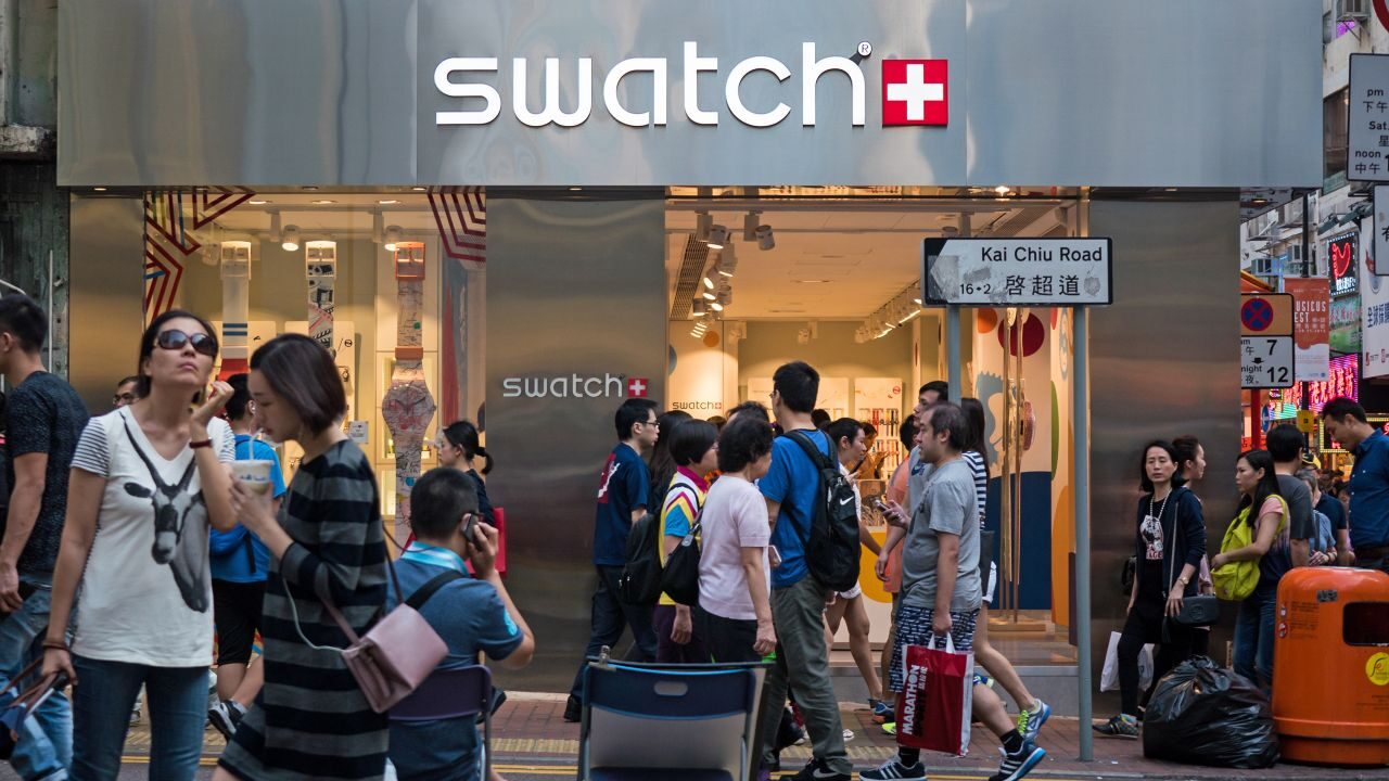 Swatch store HK credit Shutterstock