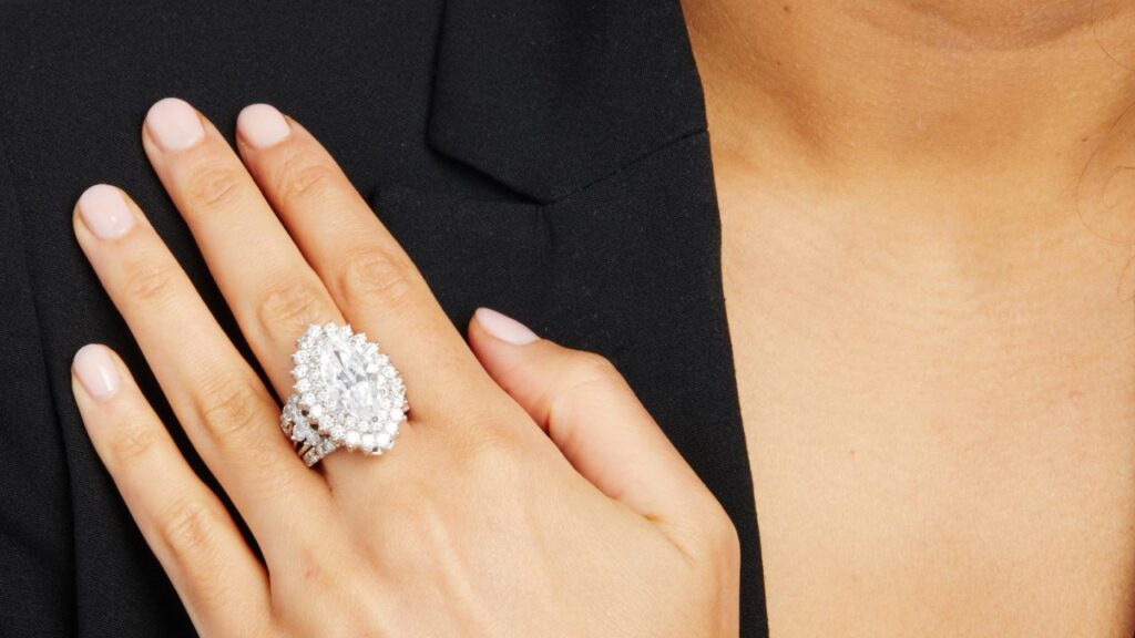 Bonhams 6.09-carat diamond ring
