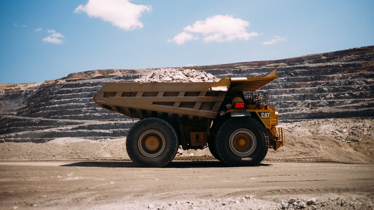 Haul truck transporting Kimberlite in Venetia Mine, South Africa 1280 used 020223