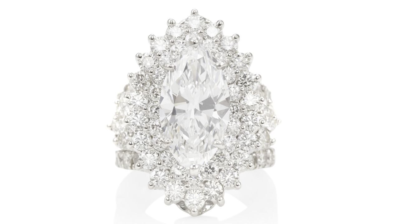 Bonhams LA Jewels 6.09 carat diamond ring