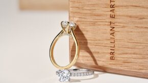 Brilliant Earth ring from Truly Brilliant collection credit Brilliant Earth 1280 used 031623