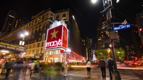 Macy's New York City credit Shutterstock