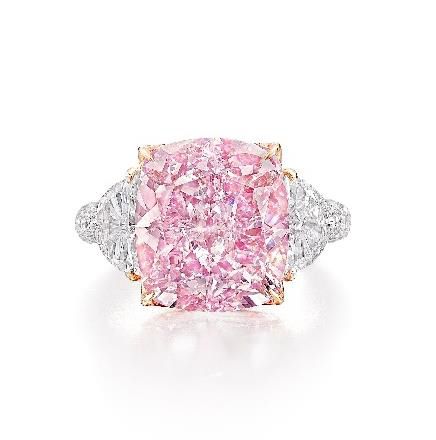 Jacob & Co Diamond Necklace with Fancy Light Pink Internally