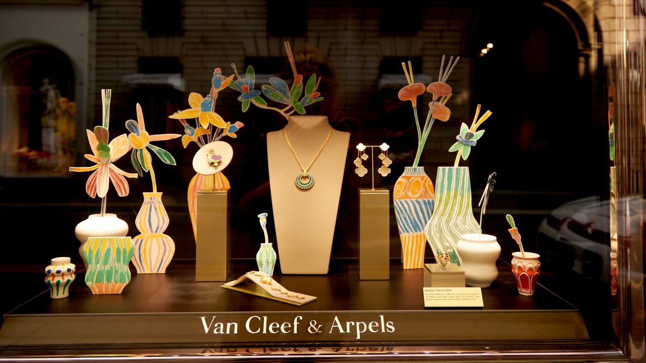 Revenue from Buccellati, Cartier, and Van Cleef & Arpels up 19% year on year in first fiscal quarter.