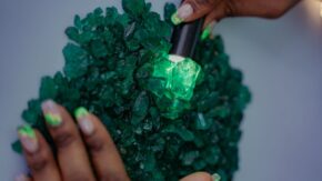 Grizzly Mining emeralds 1280 USED 081323