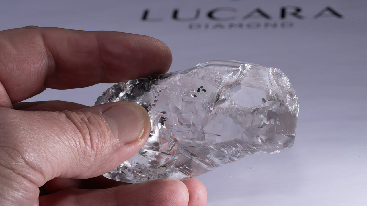 Stone is Lucara’s fourth over 1,000 carats from Botswana site.