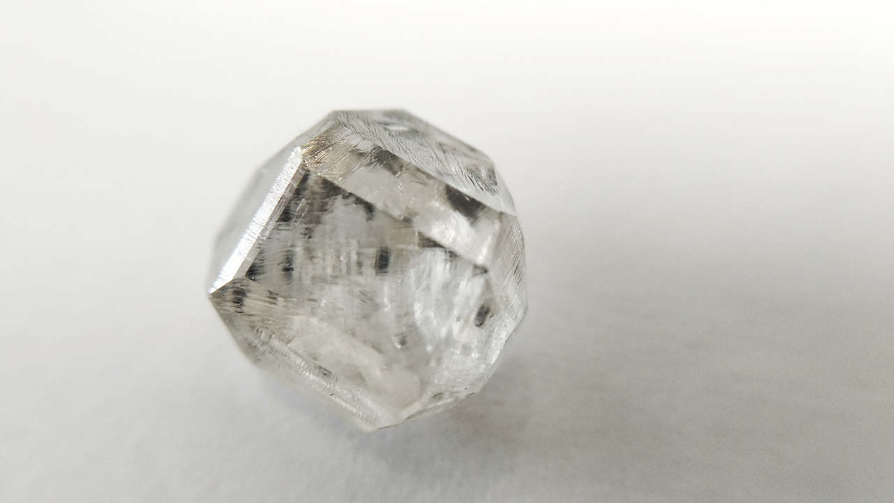 Rough lab-grown diamond credit Shutterstock