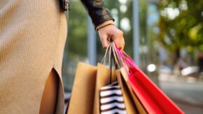 woman shopping at the mall credit Shutterstock