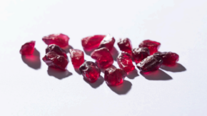 Rough rubies from Gemfields Montepuez mine USED 061223
