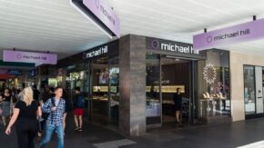 Michael Hill store in Melbourne credit Shutterstock