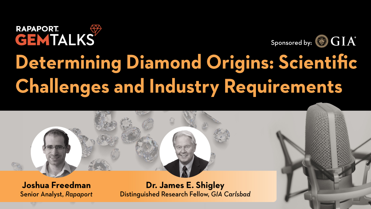 Top GIA Fellow States Science Unable to Identify Diamond Origins