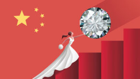 China natural diamond market 1280 USED 041524