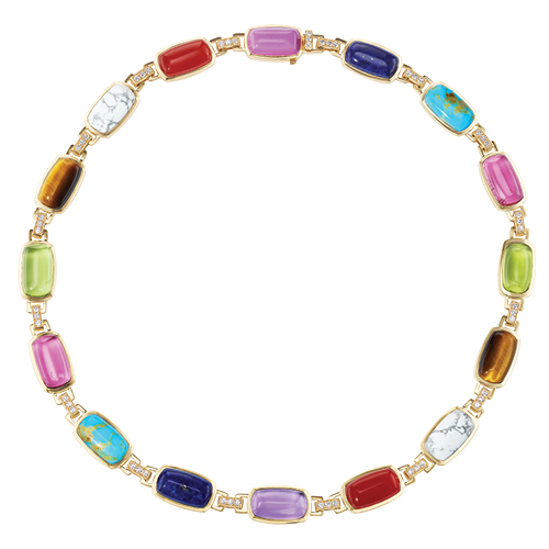 Emily P. Wheeler 
Colorblock necklace image