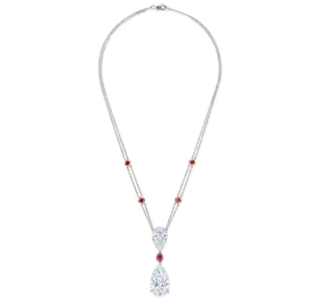 Christies diamond necklace image