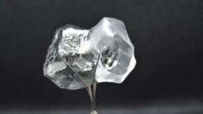 The 169.15-carat rough. Gem Diamonds image