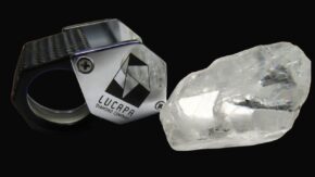 Lucapa rough diamond image