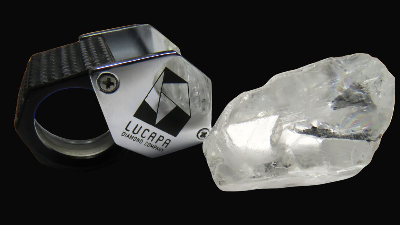 Lucapa rough diamond image