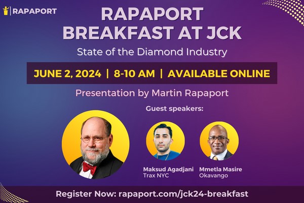 Rapaport Newsletter Banner