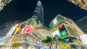 Hong Kong night life image