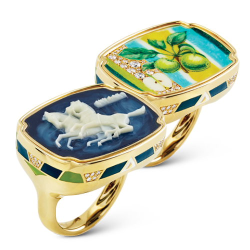 Francesca Villa Apple for the Horses reversible ring image