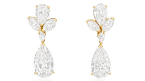 Image of the Boucheron diamond earrings