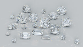 Image of Polished diamonds