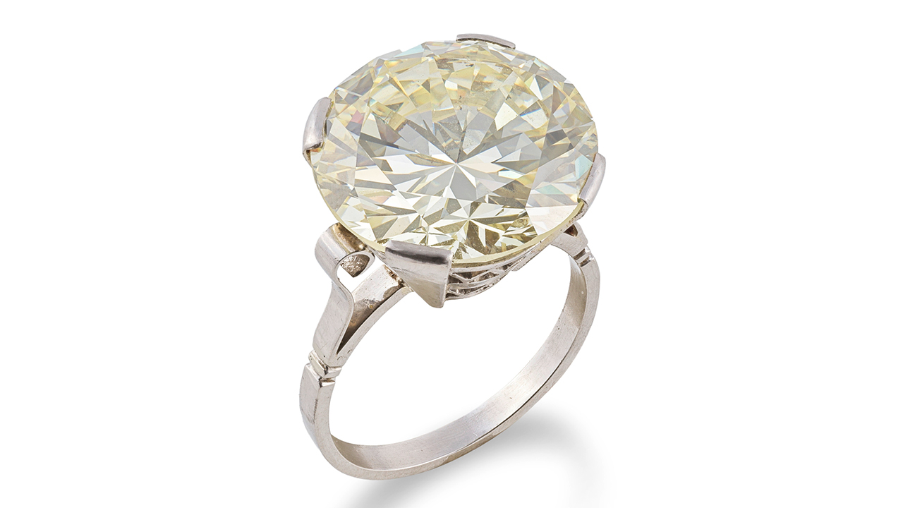 Bonham solitaire diamond ring image