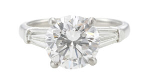 The diamond engagement ring