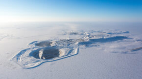 Rio Tinto diamond mining site image