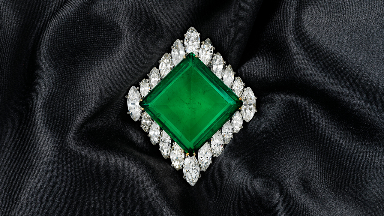 Aga Khan emerald image