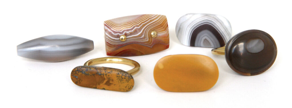 Selection of rings by Sian Evans image