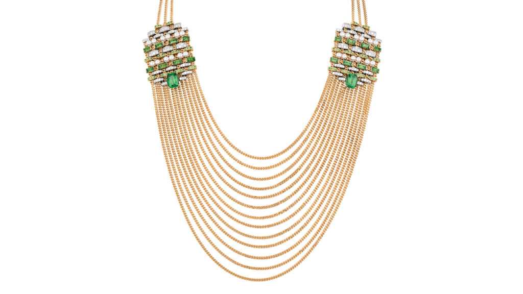 Necklace from the Tweed de Chanel high-jewelry collection image