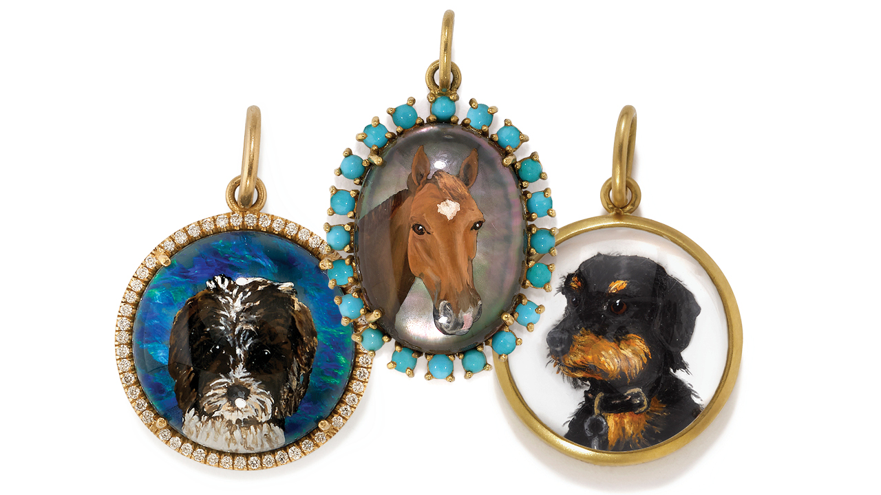 Image of Pet Portraits pendants by Irene Neuwirth