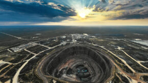 Image of Lucara's Karowe diamond mine