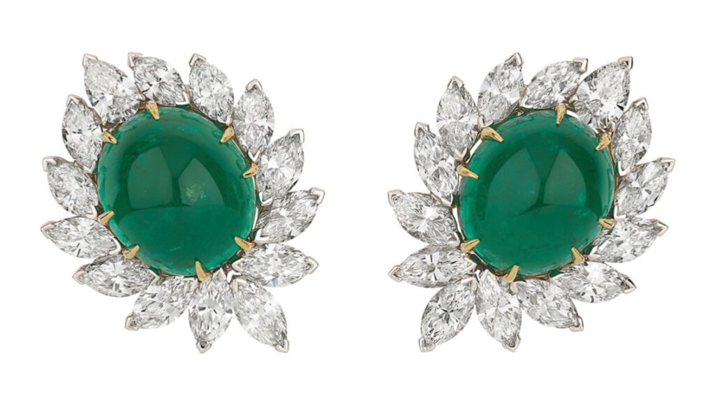 Van Cleef & Arpels emerald earrings images