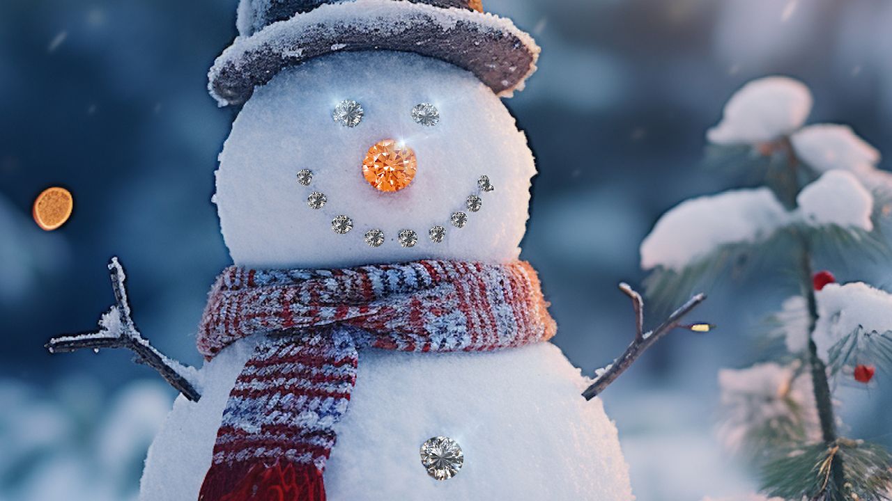 Image of festive snowman