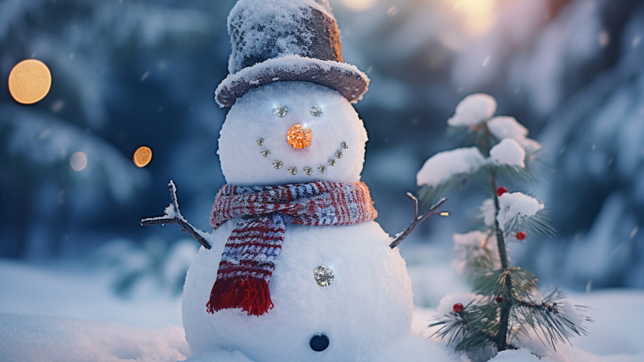 Image of festive snowman