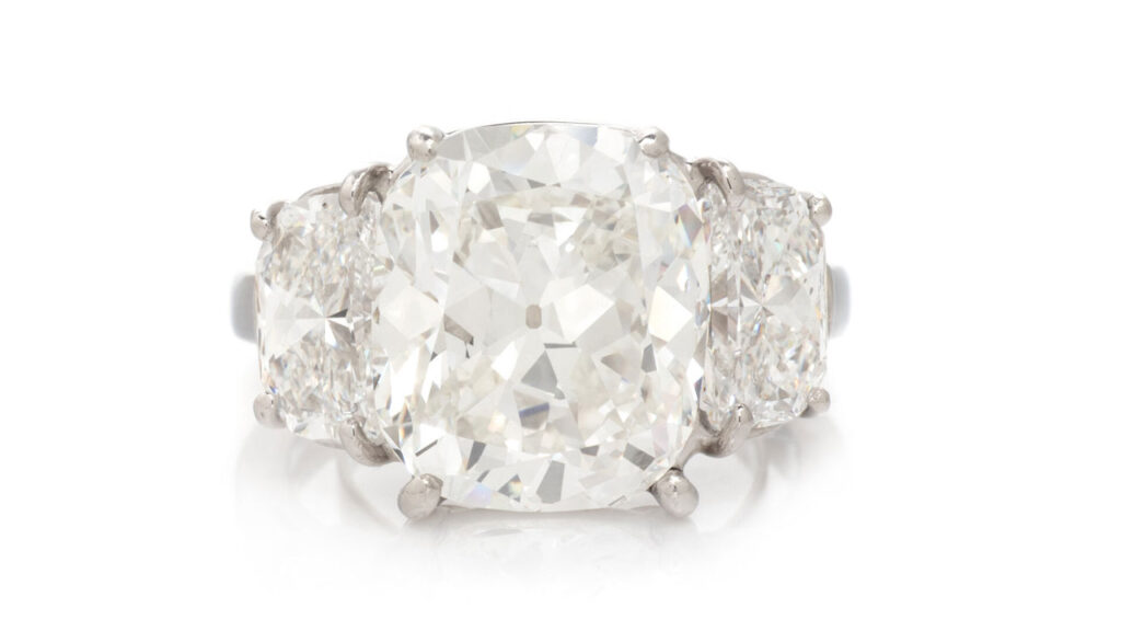 Aletto Brothers diamond ring at Freeman’s | Hindman auction image