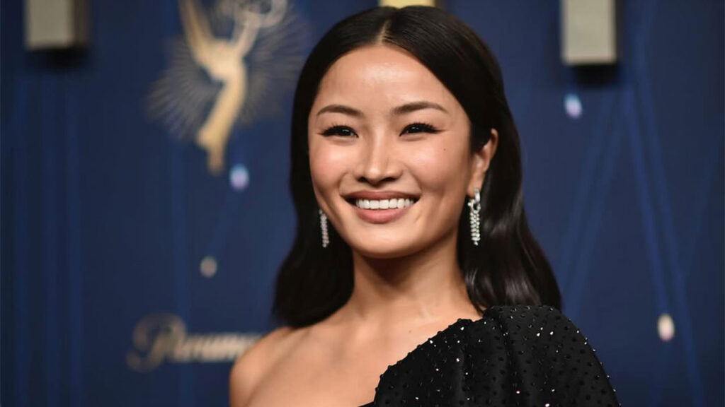 Anna Sawai’s Cartier earnings added an element of sparkle to her mostly black ensemble image